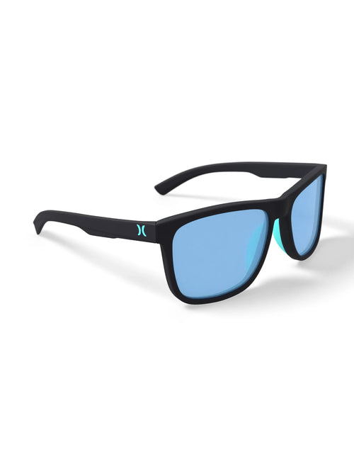 Load image into Gallery viewer, Men'S Rx'Able Sport Polarized Sunglasses, HSM3007P Peak, Matte Black/Blue, 56-17-135, with Case
