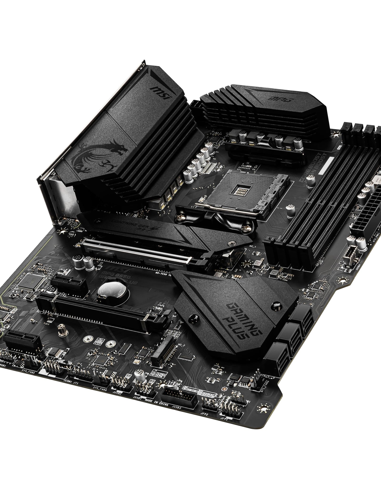 MPG B550 GAMING plus Placa Base De Escritorio Chipset AMD, Socket AM4, ATX