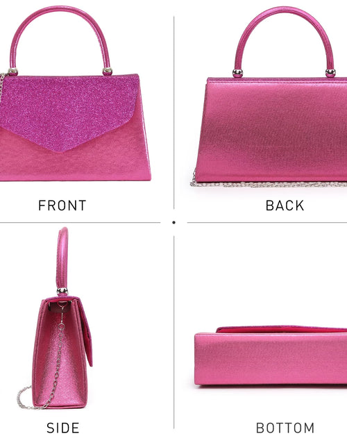Load image into Gallery viewer, Bolso De Noche Para Mujer, Carteras De Fiesta, Carteras De Boda, Bolsos De Cóctel, Bolsos De Graduación Con Brillo Escarchado
