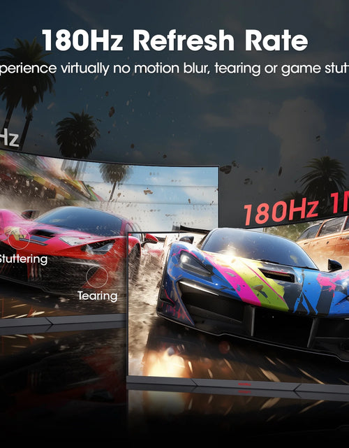 Load image into Gallery viewer, Monitor Gamer Curvo De 27 Pulgadas, Monitores De Computadora FHD De 180Hz, 100% Srgb, Adaptive-Sync, 27E6CA
