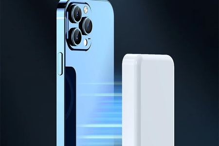 Cargador Portátil Inalámbrico Mini Magnético 5000Mah/10,000Mah Energía Móvil Para Iphone 15/14/13/12/Mini/Pro/Pro M Ax-Gray