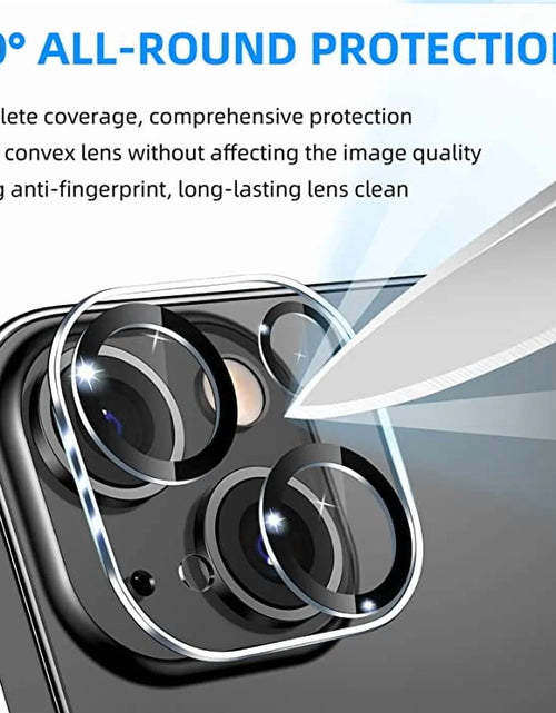 Load image into Gallery viewer, Camera Lens Protector for Iphone 14 &amp; Iphone 14 plus 2022,Premium HD Clear Tempered Glass Lens Cover Flim[Case Friendly][Scratch-Resistant][Easy Installation][Night Circle]
