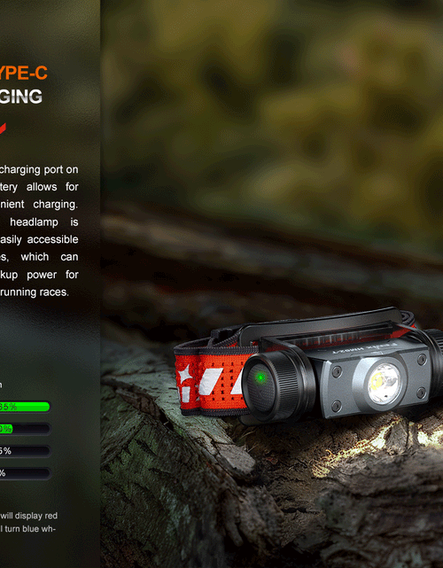 Load image into Gallery viewer, Fenix HM62-T Lightweight Trail Running Headlamp
