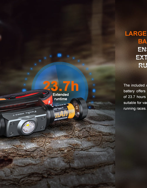 Load image into Gallery viewer, Fenix HM62-T Lightweight Trail Running Headlamp
