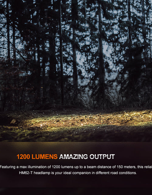 Load image into Gallery viewer, Fenix HM62-T Lightweight Trail Running Headlamp
