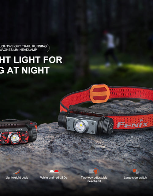 Load image into Gallery viewer, Fenix HM62-T Lightweight Trail Running Headlamp
