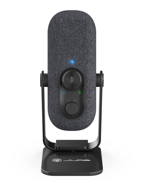 Load image into Gallery viewer, Audio GO Talk USB Desktop Microphone | Dual Condensers | 96Khz/24Bit Sampling Rate | Compact Design | Studio Quality Recordings and Broadcasts
