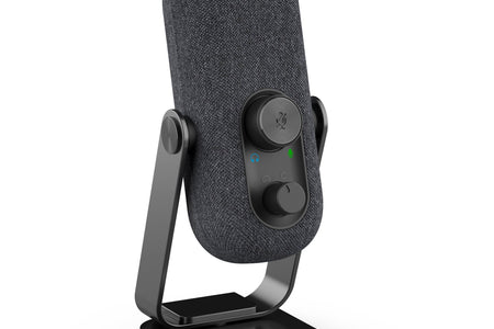Audio GO Talk USB Desktop Microphone | Dual Condensers | 96Khz/24Bit Sampling Rate | Compact Design | Studio Quality Recordings and Broadcasts