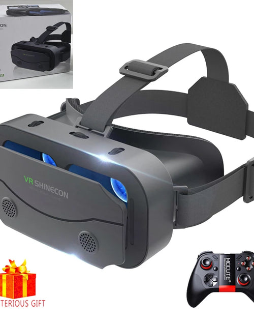 Load image into Gallery viewer, VR Glasses 3D Virtual Reality Headset Devices Helmet Lenses Goggles Smart for Smartphones Phone Cell Mobile Game Viar Viewer Set
