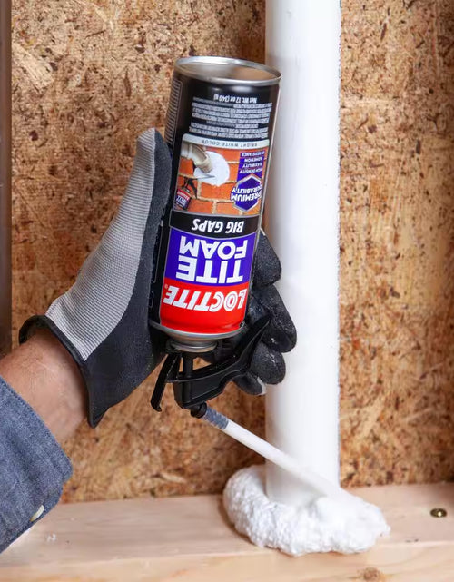 Load image into Gallery viewer, TITE FOAM Big Gaps Spray Foam, Bright White, 12 Oz. Can, Insulating Spray Foam Sealant
